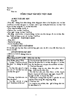 Giáo án Ngữ văn 10 (chuẩn)